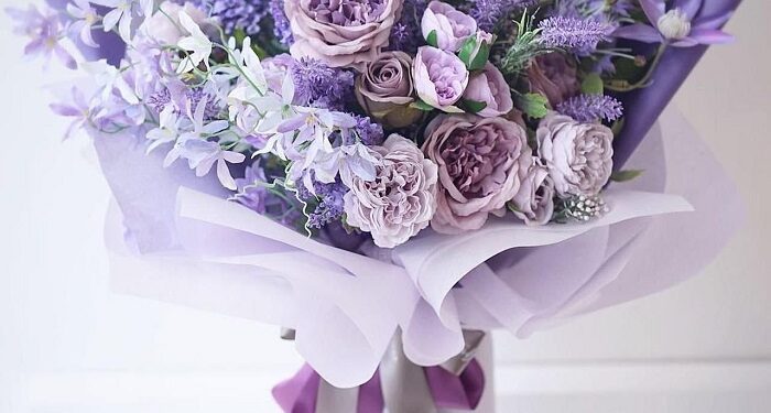 Marta Flowers: елегантні квіткові композиції у фіолетових тонах на замовлення у Києві