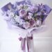 Marta Flowers: елегантні квіткові композиції у фіолетових тонах на замовлення у Києві