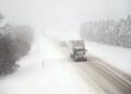 Protecting flatbed cargo from lake-effect snow and freezing rain